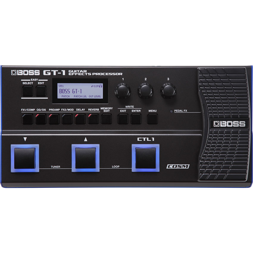 BOSS マルチエフェクター GT-1 純正アダプター＆エフェクターボード