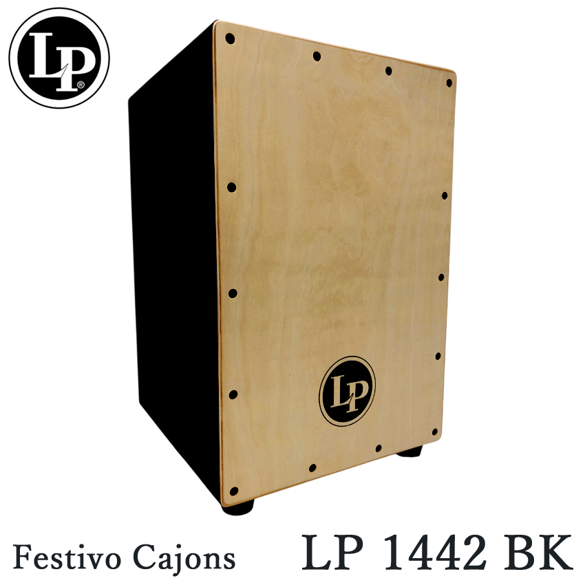 LP カホン LP1442-BK ブラック エルピー ラテンパーカッション 打楽器 木製 初心者向け