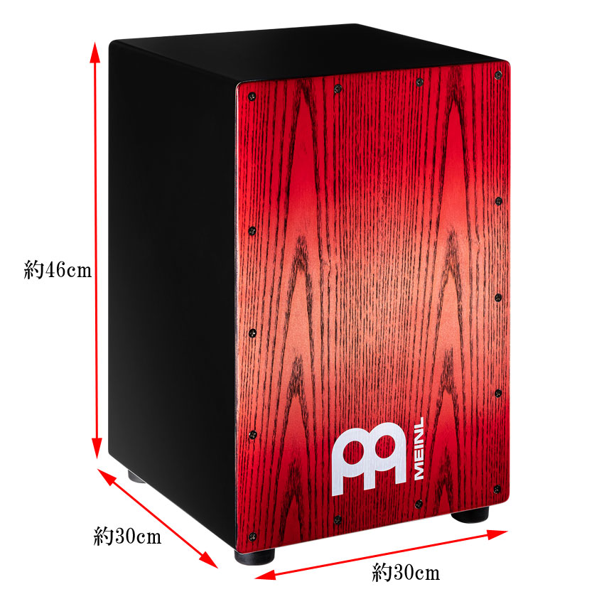 MEINL カホン Headliner Series MCAJ100BK-TRF+ (Tango Red Fade) マイネル ヘッドライナーシリーズ カホン レッド_1