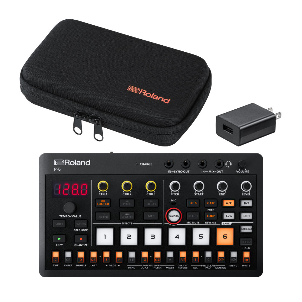 Roland P-6 クリエイティブサンプラー ケース付き AIRA Compactを知りつくす:P-6 Creative Sampler - Roland Articles