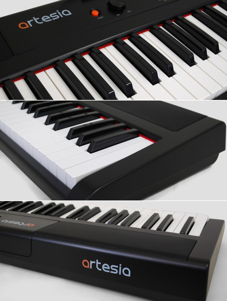 artesia 電子ピアノ Performer ブラック□X型スタンド&折りたたみ椅子 artesia 電子ピアノ Performer ブラック□X型スタンド&折りたたみ椅子