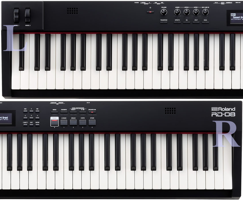 ローランド ステージピアノ RD-08 高品質のRoland88鍵盤電子ピアノ