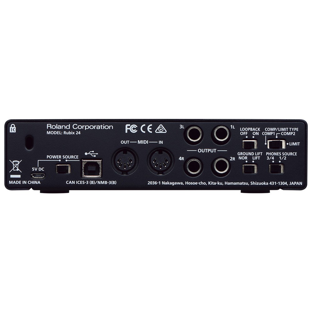ローランド（Roland） USBオーディオインターフェイス Rubix24 : 福山