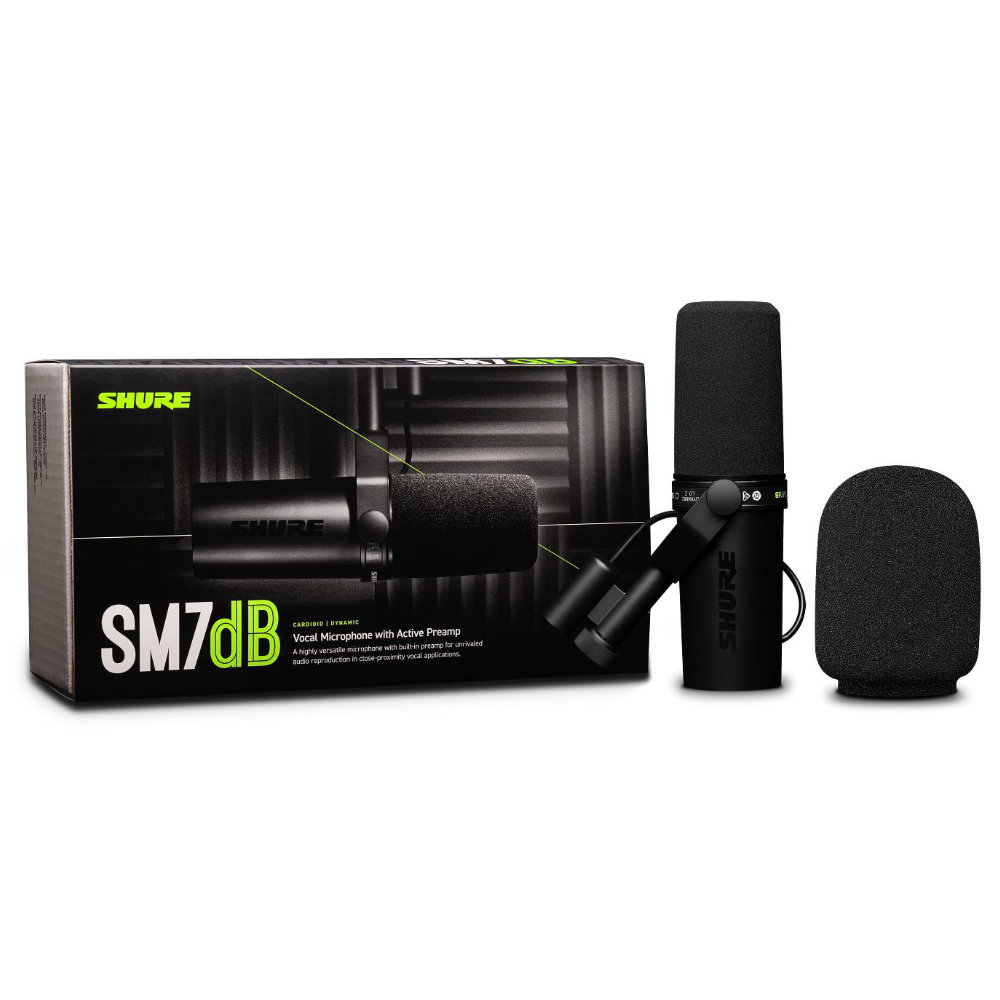 SHURE（シュア） SHURE SM7dB ダイナミックマイク マイクプリ内蔵