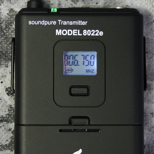 SOUNDPURE ワイヤレスヘッドマイク1個セット 2ch受信機付き : 福山楽器