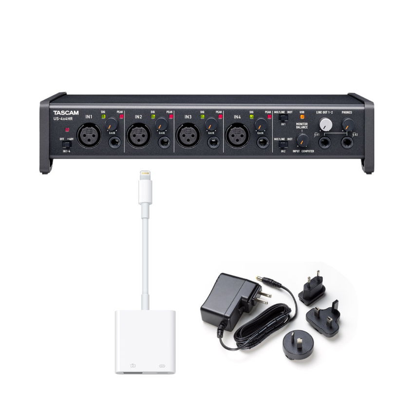 TASCAM USBオーディオインターフェイス US-4x4 HR 【公式通販】