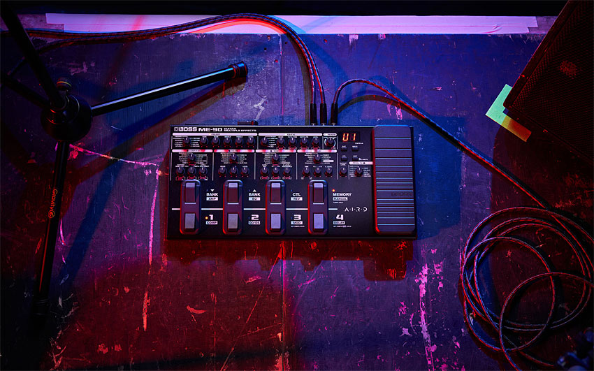 BOSS（ボス） マルチエフェクター ME-90 純正アダプター＆BT-DUAL