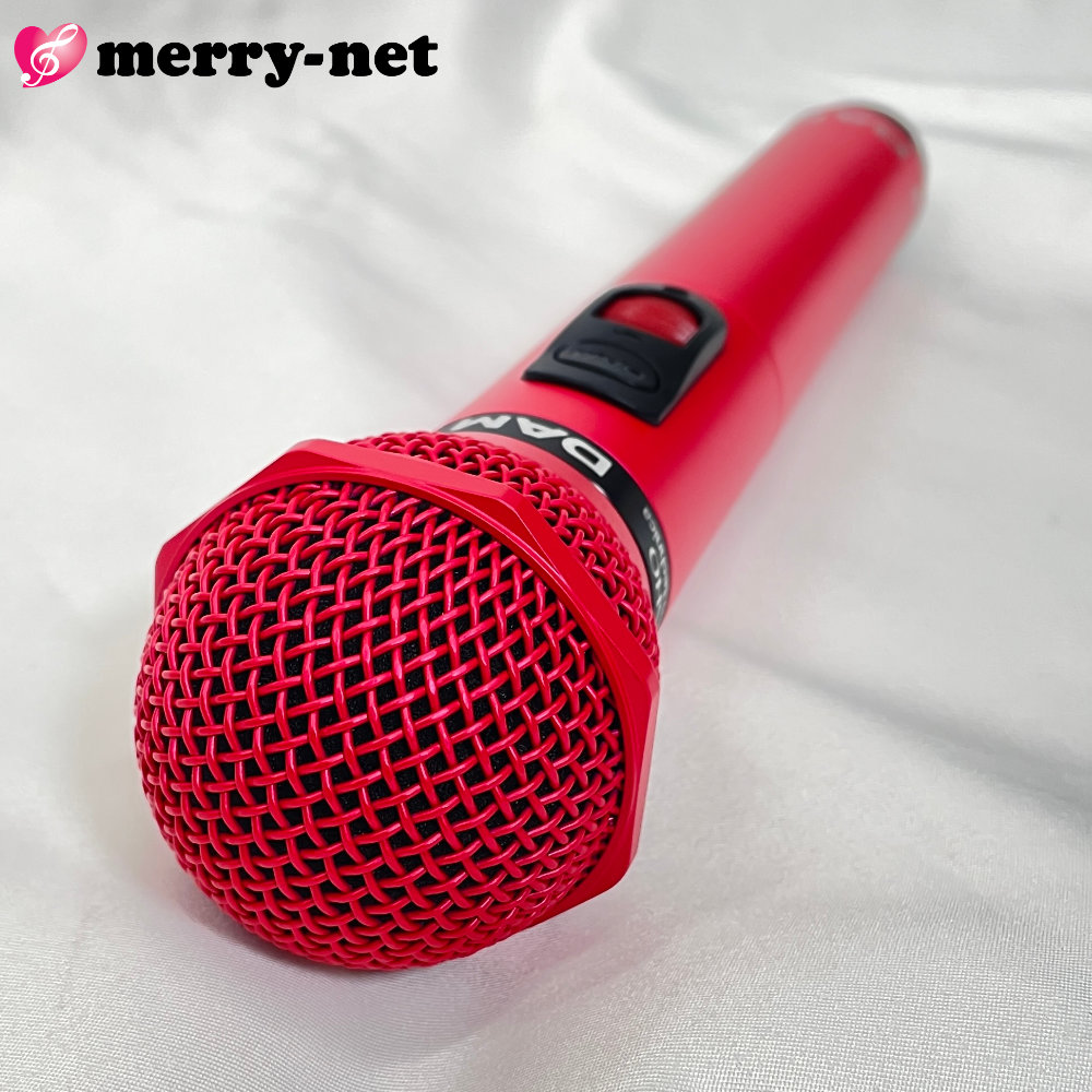 DAM ワイヤレスマイク 2本セット ホワイト ピンク　WITM-500 楽天市場】DAM ワイヤレスマイク 2MHz対応 WITM-500P ピンク : 楽器の