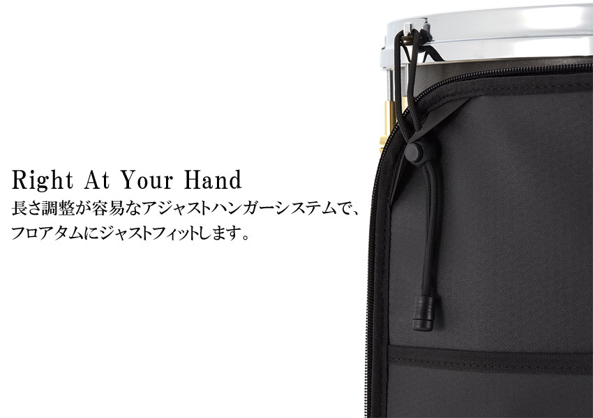 basiner ベイシナー ドラムスティックケース ACME-ST CG Charcoal Grey ACME Stick Bag ドラムスティックバッグ