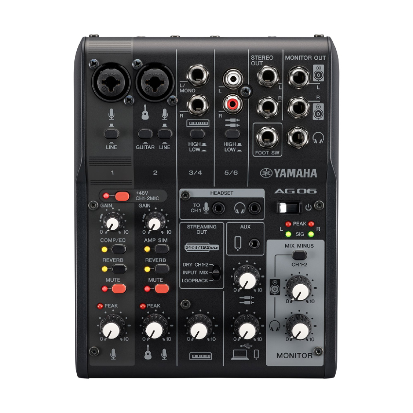 訳有りお値打ち品　YAMAHA AG06 ミキシングコンソール yamaha ag06のおすすめ人気商品一覧 通販 - Yahoo!ショッピング