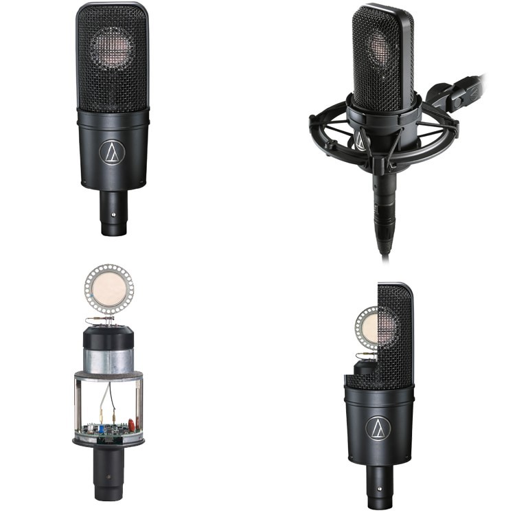 audio-technica コンデンサーマイク AT4040 (ブームマイクスタンド