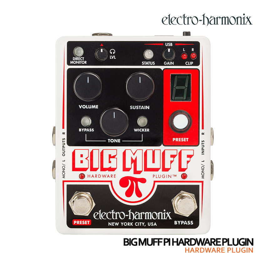 エレクトロハーモニクス BIG MUFF π electro-harmonix ファズ BIG MUFF PI HARDWARE PLUGIN エレクトロ