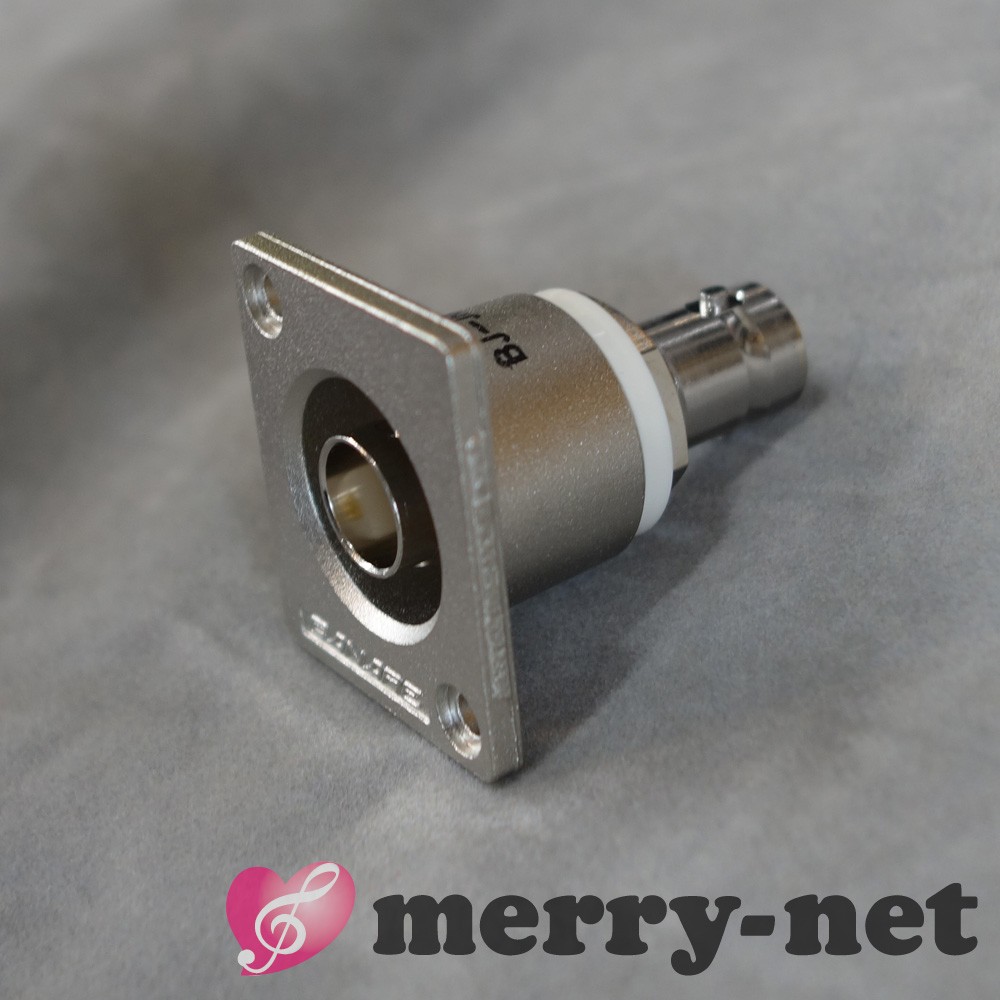 CANARE - カナレ 50Ω BNCリセプタクルコネクター BJ-JRU 4個 コネクタパネル 1U-AS1 空白文字ダイアログボックス BP-DXF 据え置きねじ仕かける SOUNDPURE 受付機２台分