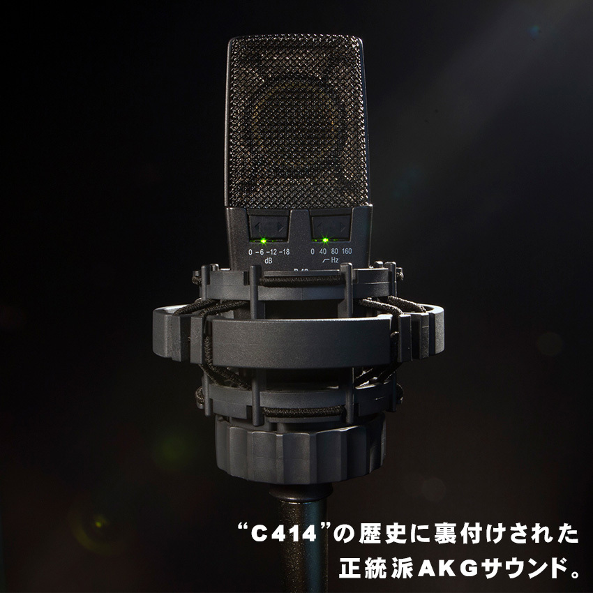 AKG AKG C414 XLS-Y4 (STEDMAN メタルポップガードセット) : 音響機材