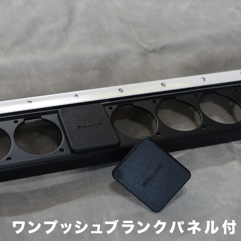 CANARE - カナレ 50Ω BNCリセプタクルコネクター BJ-JRU 4個 コネクタパネル 1U-AS1 空白文字ダイアログボックス BP-DXF 据え置きねじ仕かける SOUNDPURE 受付機２台分