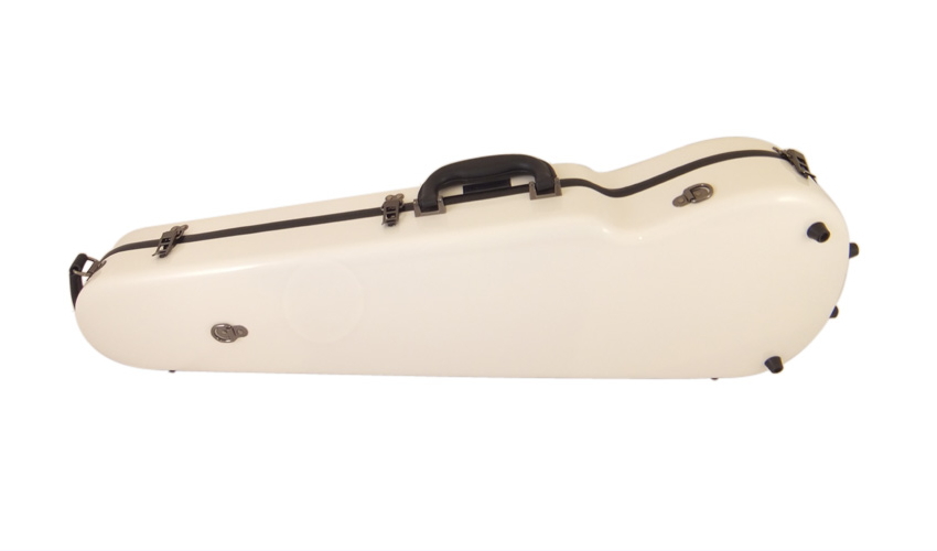 本革製 弓留めセット□イーストマン バイオリンケース「サンドベージュ