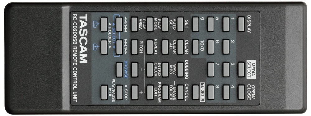TASCAM 業務用CDプレーヤー CD-200SB (標準フォン接続用ケーブル付き