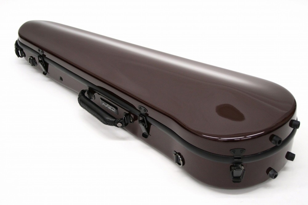 カーボンファイバー製 バイオリン ケースCFV-2 チョコブラウン CFV2