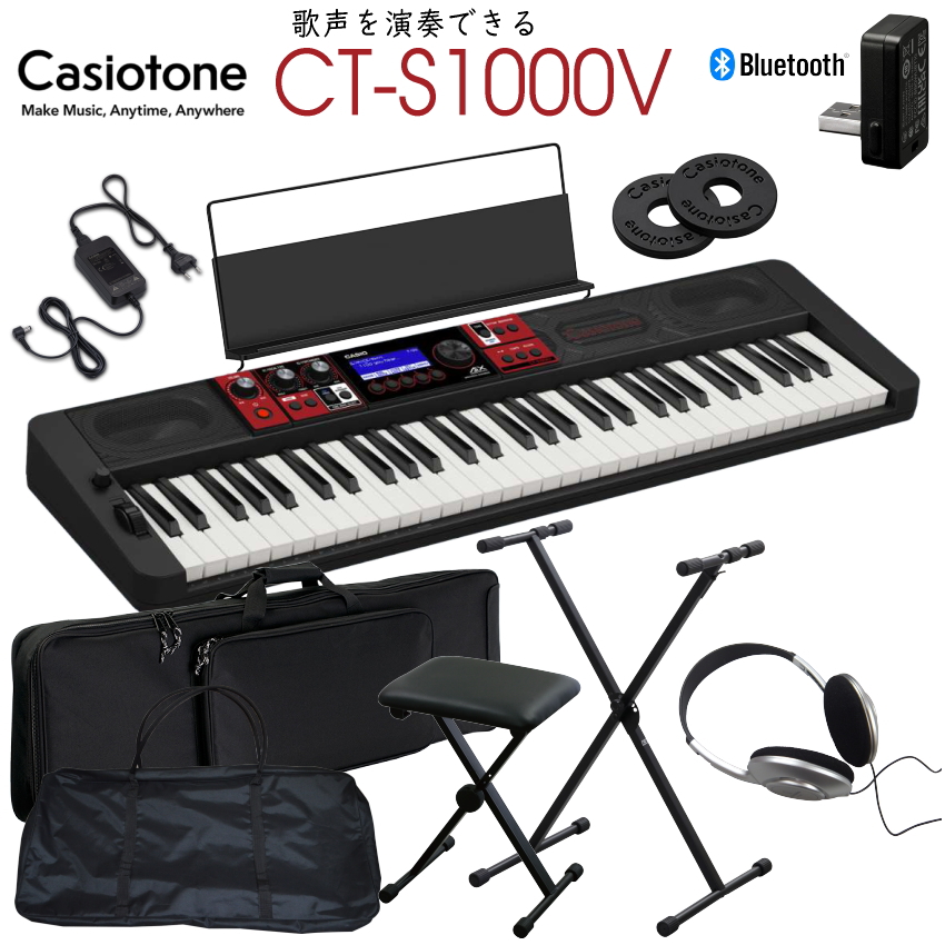 CASIO 61ץܡ CT-S1000VֻӤʥɤ2ΥդCasiotone ȡ