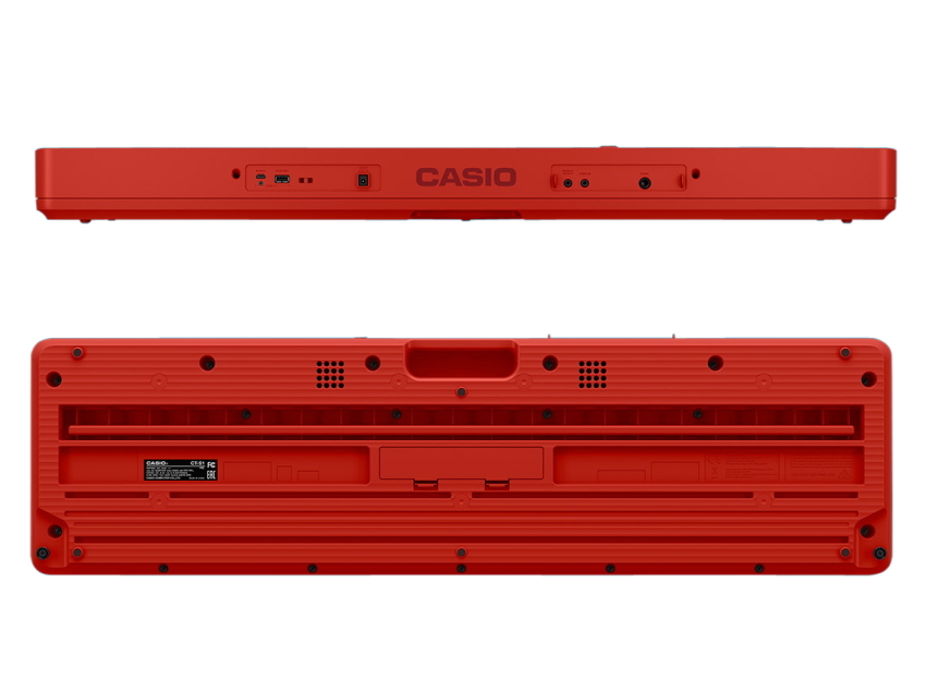 ベーシックキーボード（CASIO） カシオ61鍵盤キーボード CT-S1 赤