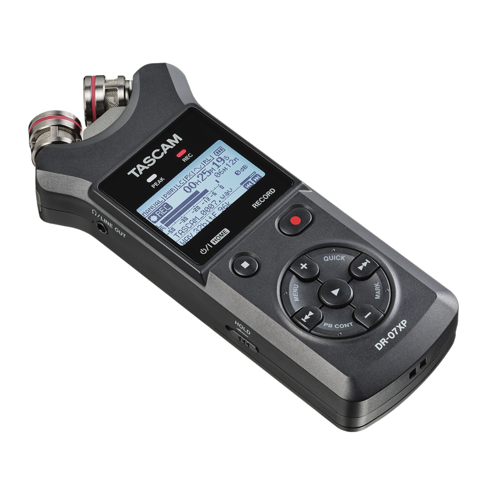TASCAM リニアPCMレコーダー DR-07XP : 音響機材と楽器のメリーネット