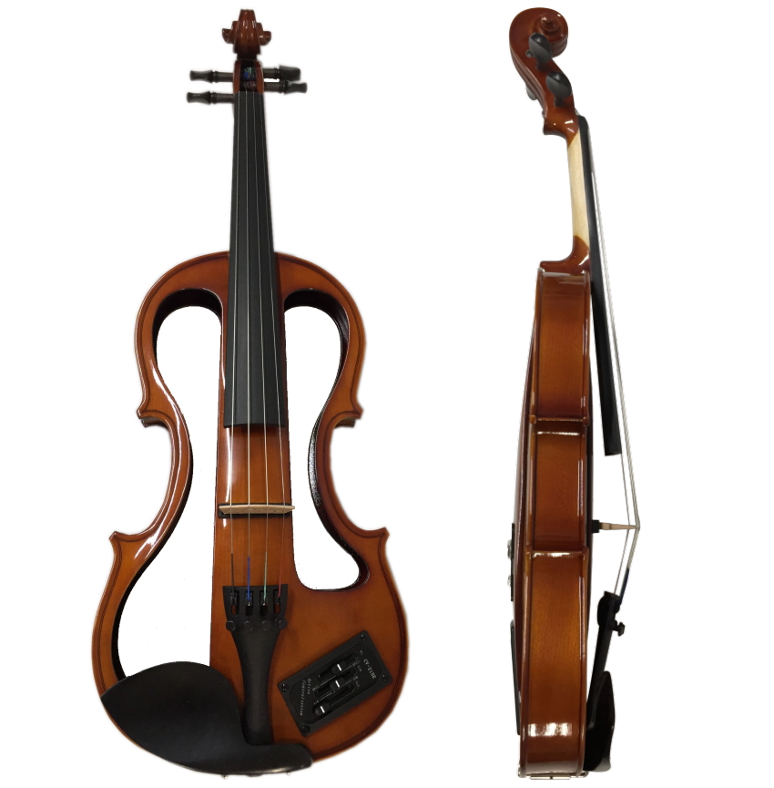 エレキバイオリン EV-202 NAブラウン カルロジョルダーノ「教則本やDVD