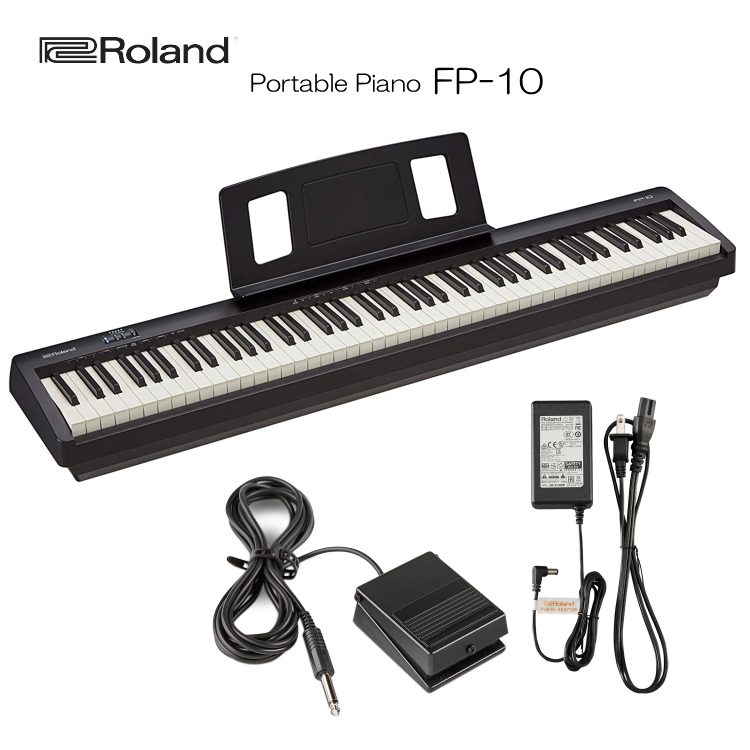 ローランド（Roland） 電子ピアノ 88鍵盤 FP-10 Roland 鍵盤が良い 