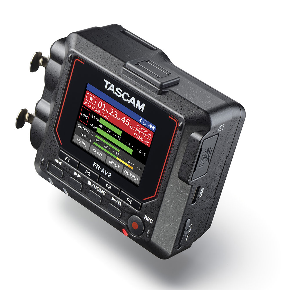 TASCAM FR-AV2 32-bit float�Ή� �t�B�[���h���R�[�_�[ �^�X�J�� �֘A�摜2