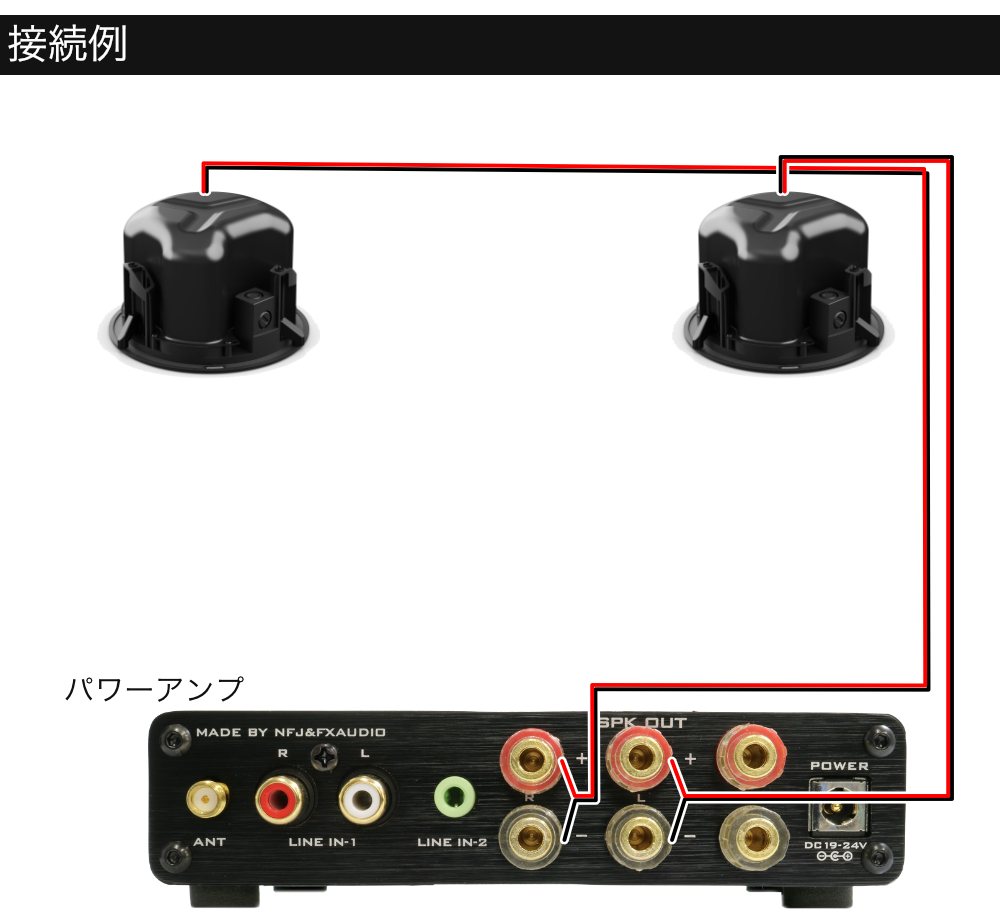 BOSE（ボーズ） 天井埋込みスピーカー 上位版 DesignMax DM3C ブラック
