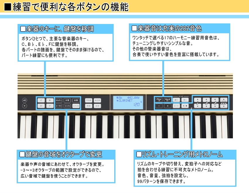 ローランド（Roland） キーボード JUSTY HK-100 Roland 吹奏楽 合唱の