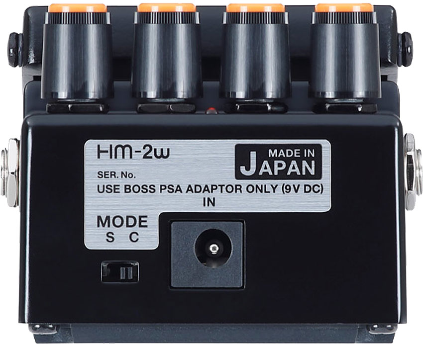 BOSS Heavy l エフェクター　アダプター付き BOSS（ボス） ACアダプター付き 技クラフトシリーズ ヘビーメタル HM
