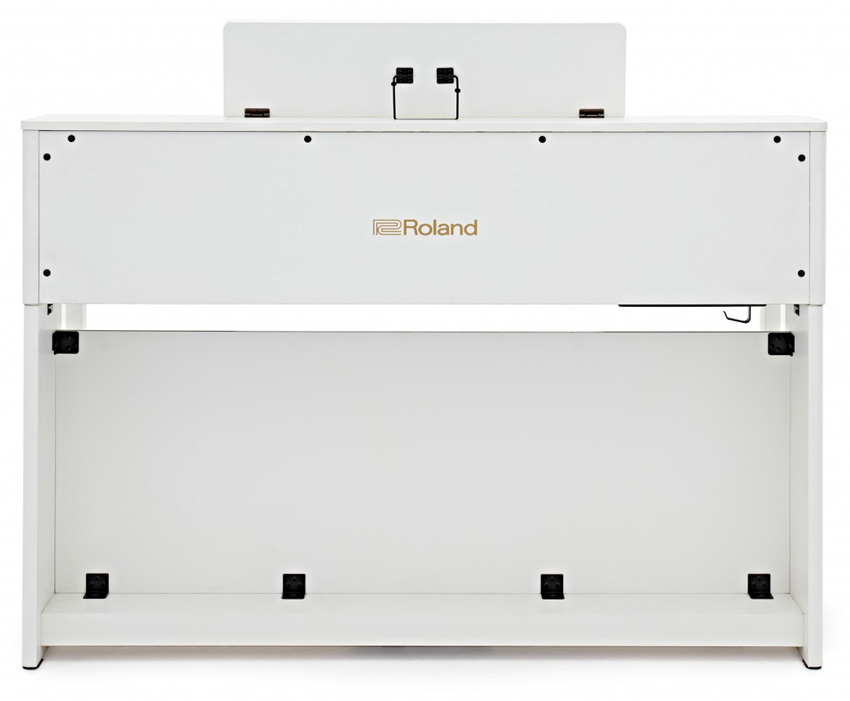 運送・設置付■ローランド HP704 ホワイト 「防音マット付き」Roland HP-704 WHS■代引不可の画像