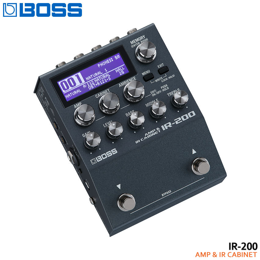 BOSS（ボス） アンプ＆IRキャビネット IR-200 AMP＆IR CABINET ボス