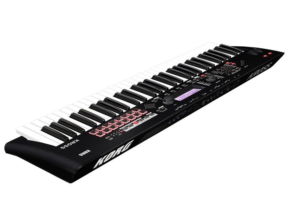 KORG（コルグ） シンセサイザー KROSS 2 61鍵盤 ソフトケース 手元