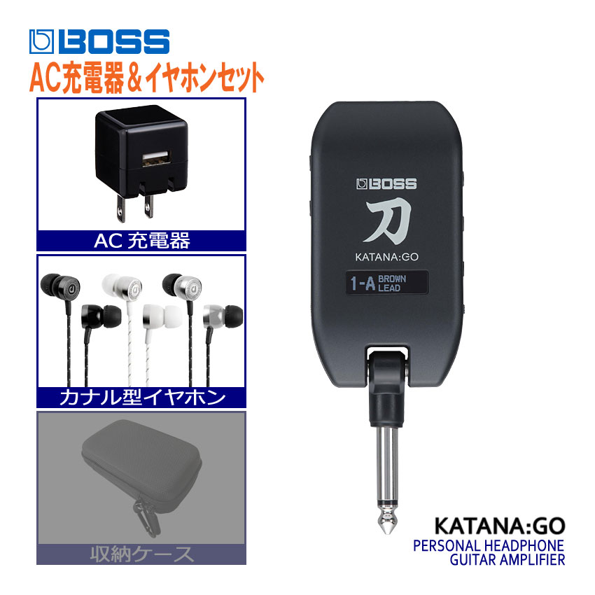 楽器・機材 BOSS KATANA:GO ギター ベース用ヘッドホンアンプ 本体