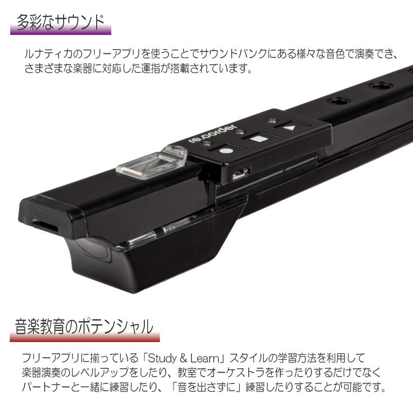 ARTinoise アルティノイズ lunatica ルナティカ 電子リコーダー
