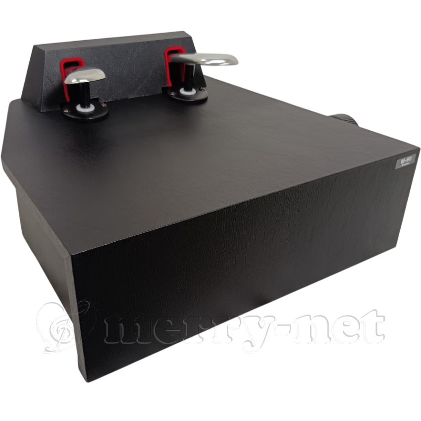 ピアノ補助ペダル M60 (M-60) ピアノ用 ペダル付き足台 : 音響機材と