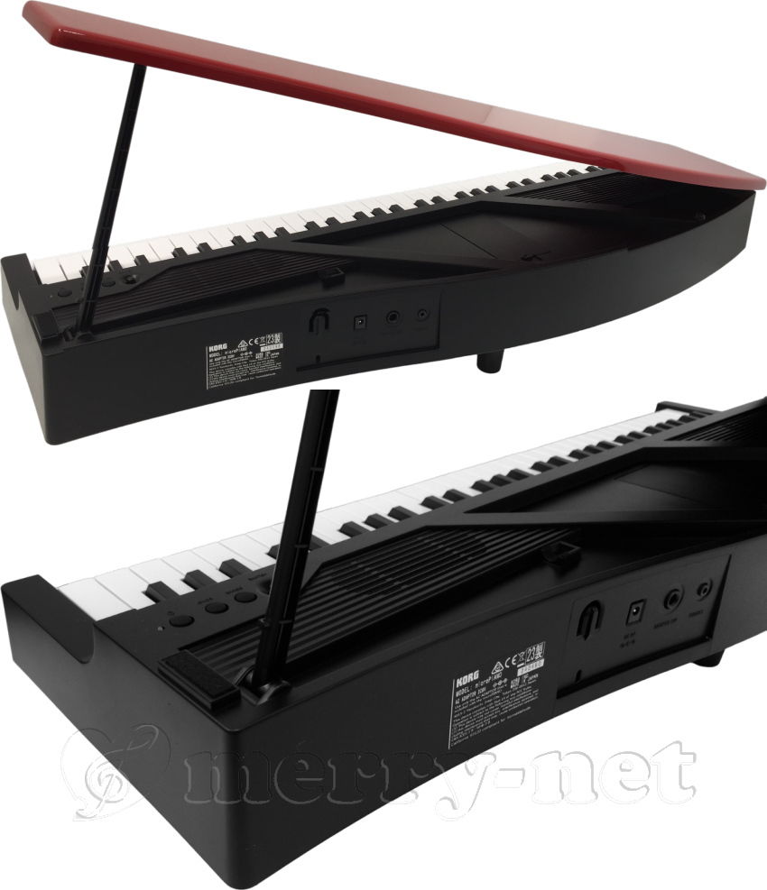 KORG microPIANO RD ピアノ型 キーボード 3点セット｜merry-ys4｜04