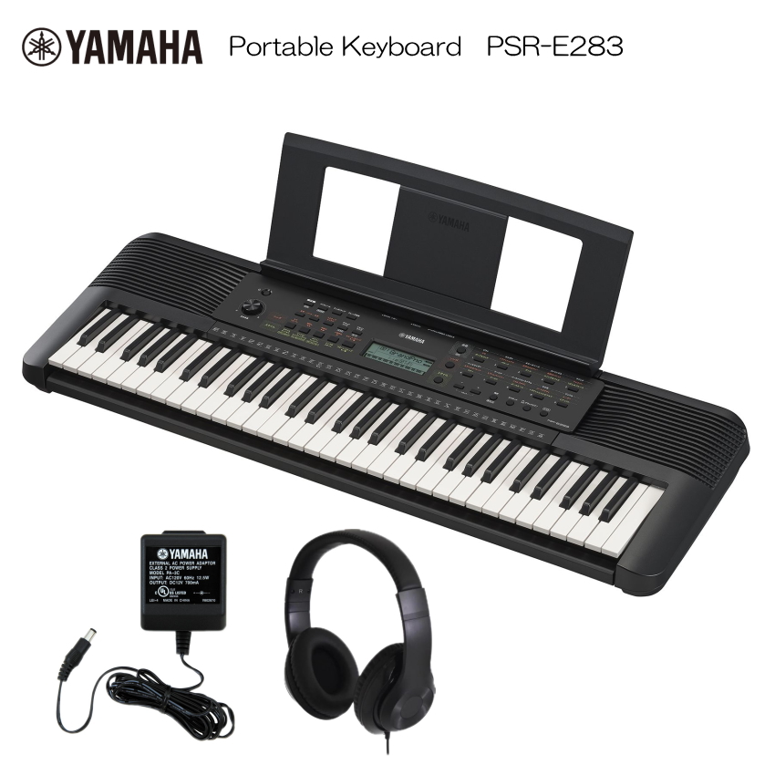 YAMAHA - ヤマハ 携帯型 鍵盤 PSR-E283 天々電話機付き添い人 洋琴 楽器、器材-鍵盤楽器、ピアノ