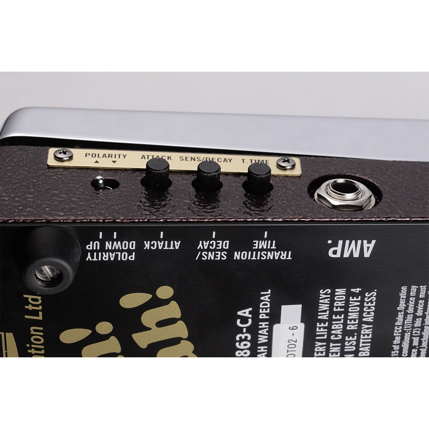 VOX 純正アダプター付 ワウペダル V863-CA CUSTOM AUTO WAH WAH PEDAL