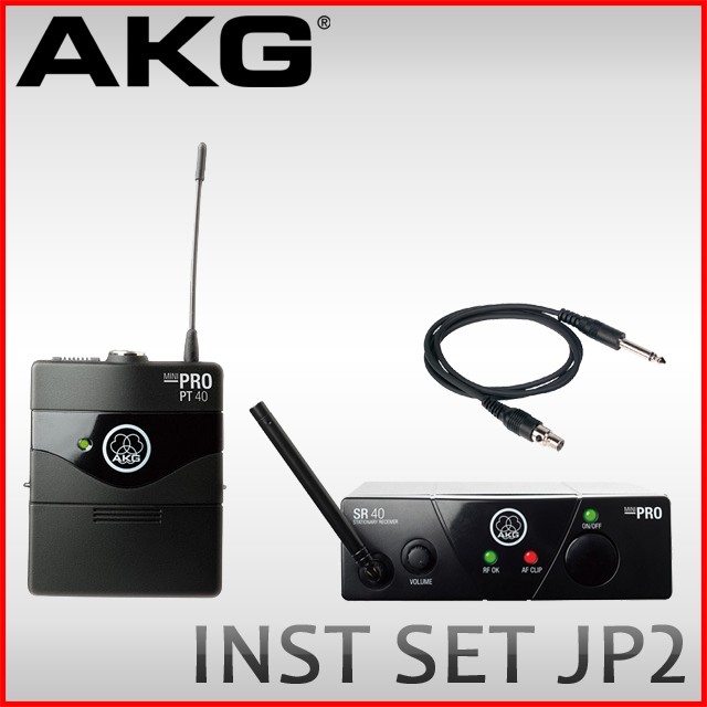 AKG 楽器向けワイヤレスシステム WMS40 PRO MINI INSTRUMENTAL SET(JP2