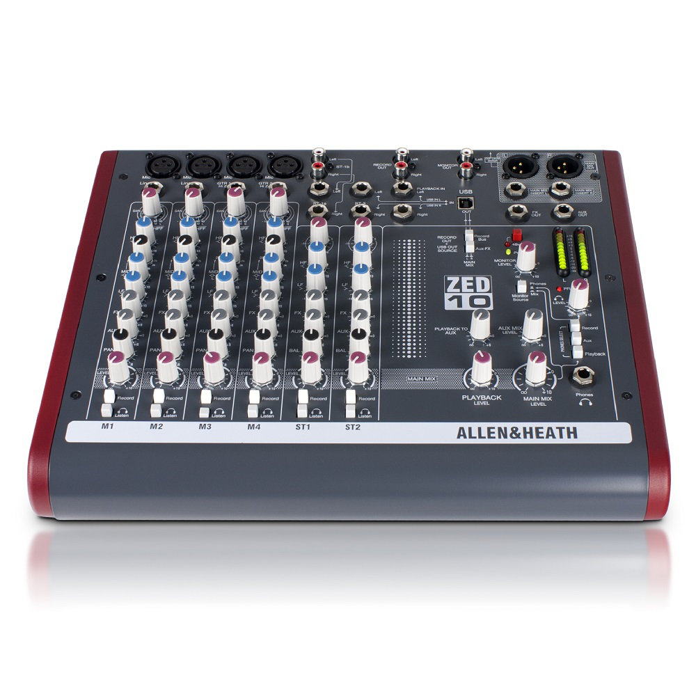 Allen & Heath アナログミキサー ZED10 : 音響機材と楽器のメリー