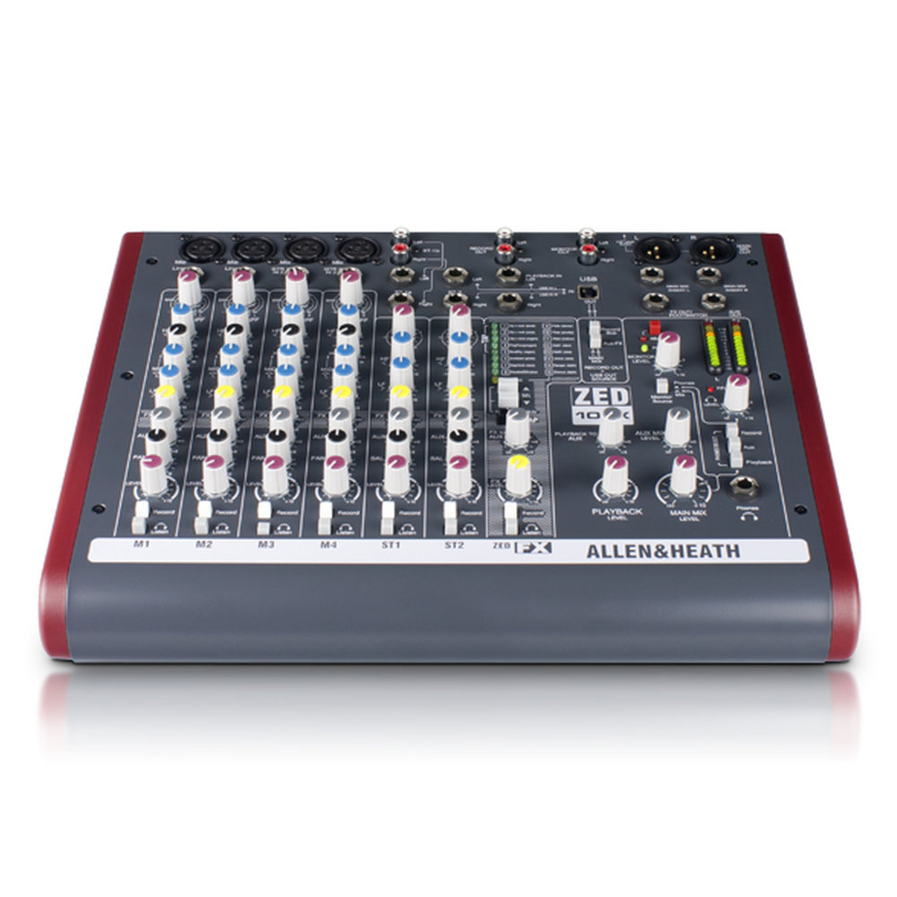 Allen & Heath アナログミキサー ZED10FX : 音響機材と楽器のメリー