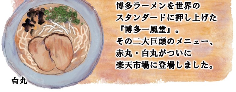 一風堂 ラーメン セット 濃縮スープタイプ 赤丸・白丸各2食