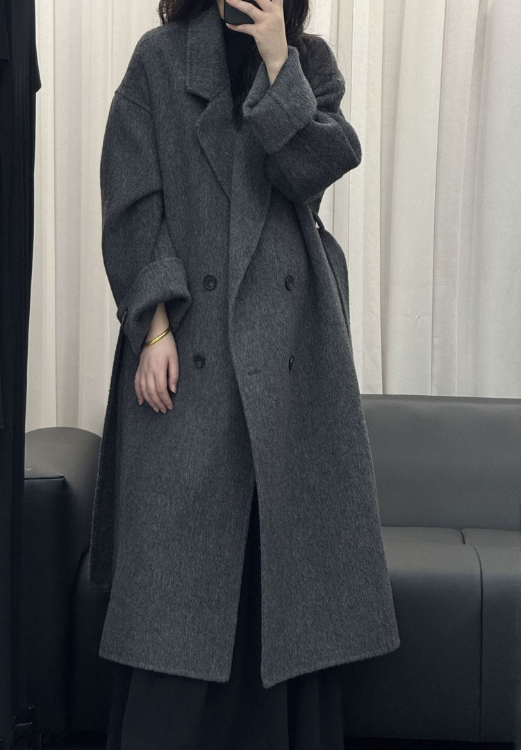 チェスターコート レディース 冬 ウール 混 秋冬 ロングコート