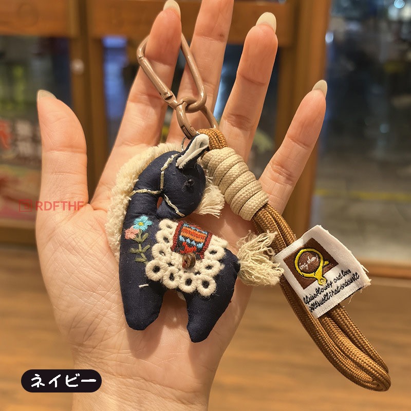 選べる2点セット】馬 バッグチャーム キーホルダー 手作り チャーム 馬