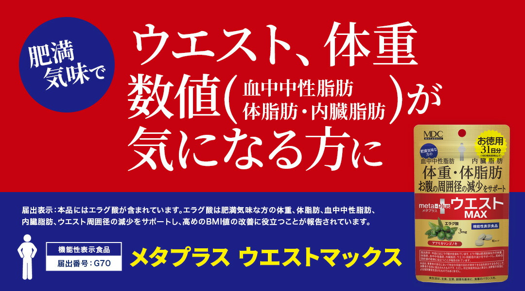 メタプラス ウエストマックス画像