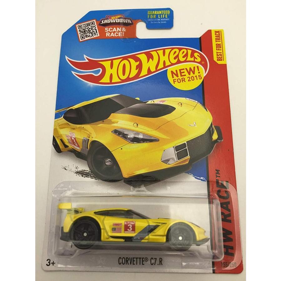 Hot Wheels HW Race 155/250 Corvette C7.R on Short Card｜metacyverse
