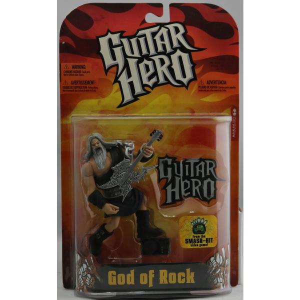 ギターヒーロー【Guitar Hero】『God of Rock』アクションフィギア　ブラックコスチューム