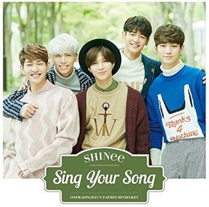 【中古】Sing Your Song / SHINee （帯なし）